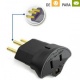 Adaptador Para Tomada Padrão Novo – SMS (cod.223) - A Casa do Nobreak