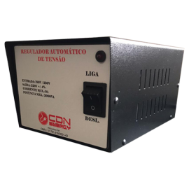 Regulador Automático Tensão CDN Energy 2000VA 220V / 220V (cod.77) - A Casa do Nobreak