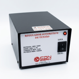 Regulador Automático Tensão CDN Energy 1500VA 220V / 220V (cod.75) - A Casa do Nobreak