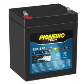 Bateria selada pioneiro VRLA 12V / 5AH (COD.1054) - A Casa do Nobreak