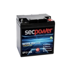 Bateria Selada Secpower VRLA 12V / 28AH - A Casa do Nobreak